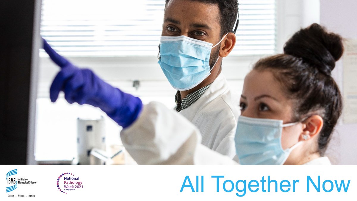 IBMScience's tweet photo. This #NationalPathologyWeek, we want to say a big THANK YOU to the biomedical science workforce - your amazing and substantial contribution to healthcare keeps services running #AllTogetherNow 

Let's share these sample journey videos about your work:   https://t.co/hurUCY4mn9 https://t.co/45YTd8J03S