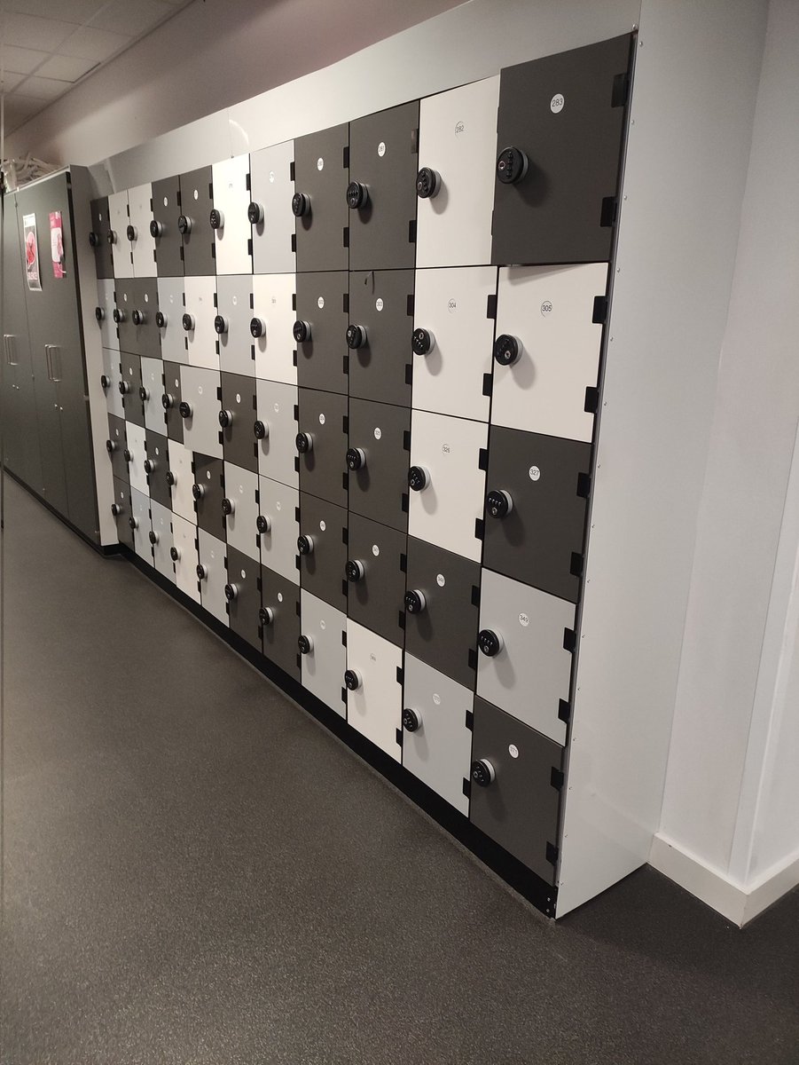 keshsixthform's tweet photo. Sixth Form lockers for students. https://t.co/413BVqsna8