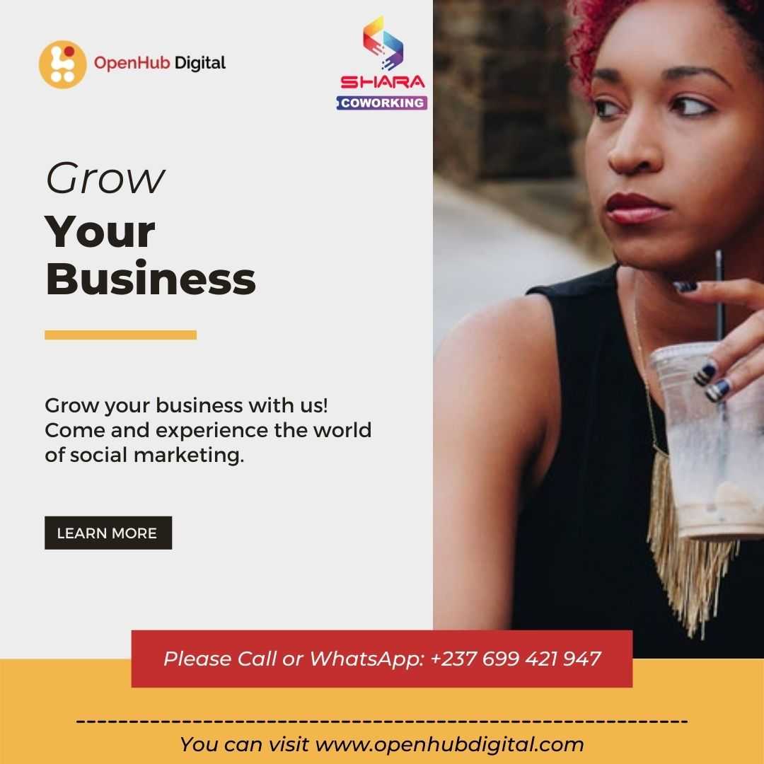 OpenHubDigital's tweet photo. You can expand your #business to other areas (towns, municipalities or regions) in #Cameroon as branches of the company.
Start, Run & Grow Your Business with #OpenHubDigital
https://t.co/zE1H1Ko9Nq https://t.co/LF3mQIsa2u