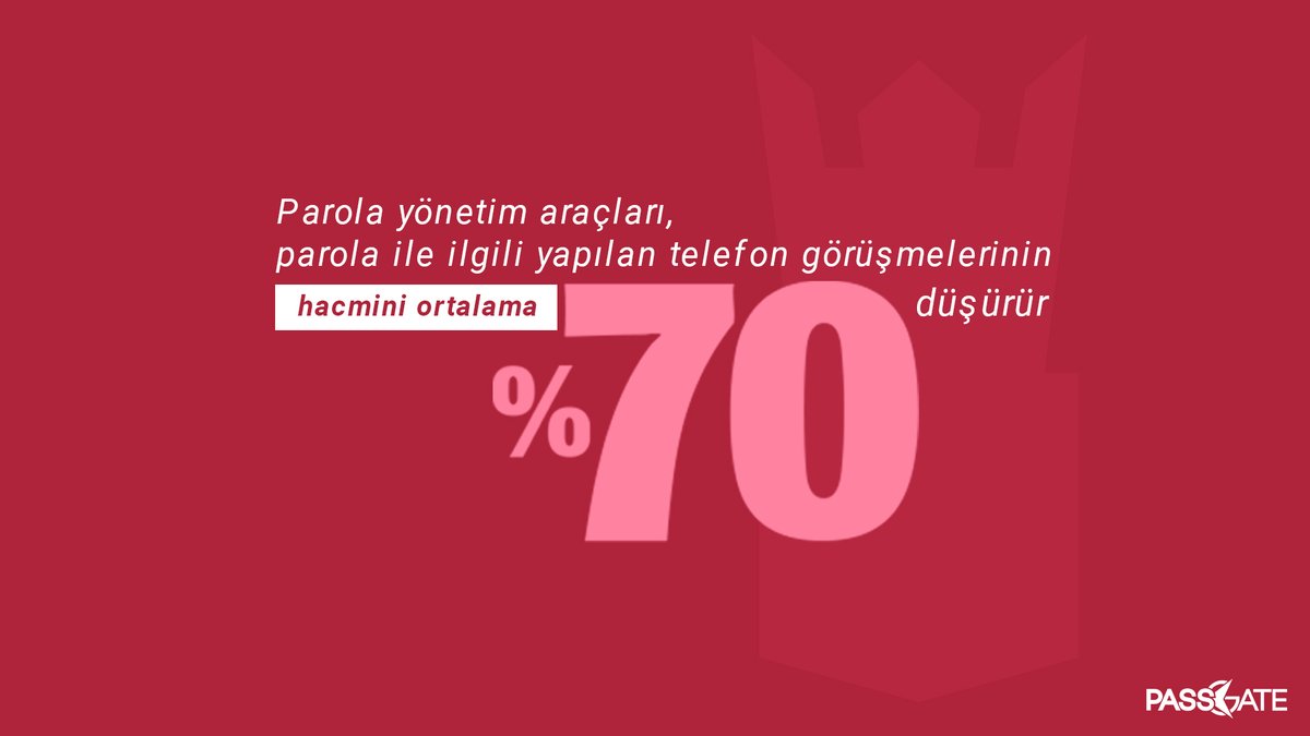PeakUpS's tweet image. #PassGate, Bilgi Teknolojilerine gelen parola sıfırlama taleplerinin 7/24 karşılanması için harcanılan zamanın önüne geçer ve BT personelinin üzerindeki iş yükünü azaltır. ✌️ #passwordmanager #passwordtool

ow.ly/sPXB50GC8xo