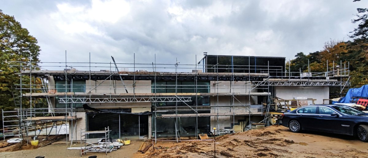 tyearchitects's tweet photo. Site visit to our new build in Kent. Coming along fantastically and we are excited to see the progress! 
Well done team!

#amazingarchitecture #granddesigns #lightspaces #architectmyhouse #modernhouse #kent #designers #architects #architecturelovers #timeless #tyearchitects #riba https://t.co/x0BmuxFfKj