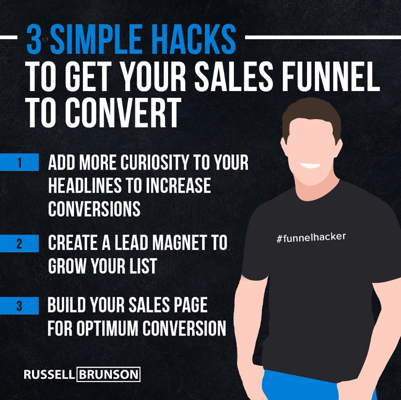 rightvert's tweet image. 3 Simple Hacks to get your Sales Funnel to Convert!
Courtesy of @russellbrunson 🔥

#salesfunnels #funnelhacks #increaseconversions #funneltips #businessgrowth #ecommerce #funnels #digitalmarketing #leadgeneration #businessgrowthstrategy #rightvert