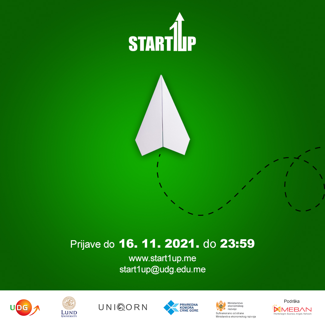 start1_up's tweet photo. 👉𝙋𝙧𝙞𝙟𝙖𝙫𝙞𝙩𝙚 𝙨𝙚 𝙥𝙪𝙩𝙚𝙢 𝙨𝙖𝙟𝙩𝙖 𝙙𝙤 16. 𝙣𝙤𝙫𝙚𝙢𝙗𝙧𝙖: 𝙬𝙬𝙬.𝙨𝙩𝙖𝙧𝙩1𝙪𝙥.𝙢𝙚!
👉Za sve informacije možete nas kontaktirati na 𝙨𝙩𝙖𝙧𝙩1𝙪𝙥@𝙪𝙙𝙜.𝙚𝙙𝙪.𝙢𝙚! https://t.co/Xowx6ORaYO