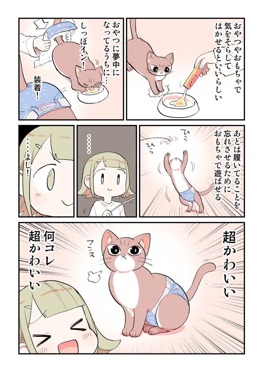 そういう解決方法もあると知った日
#マナーウェアねこ用 #マナーウェア #PR

https://t.co/ODRrg7kCbW 