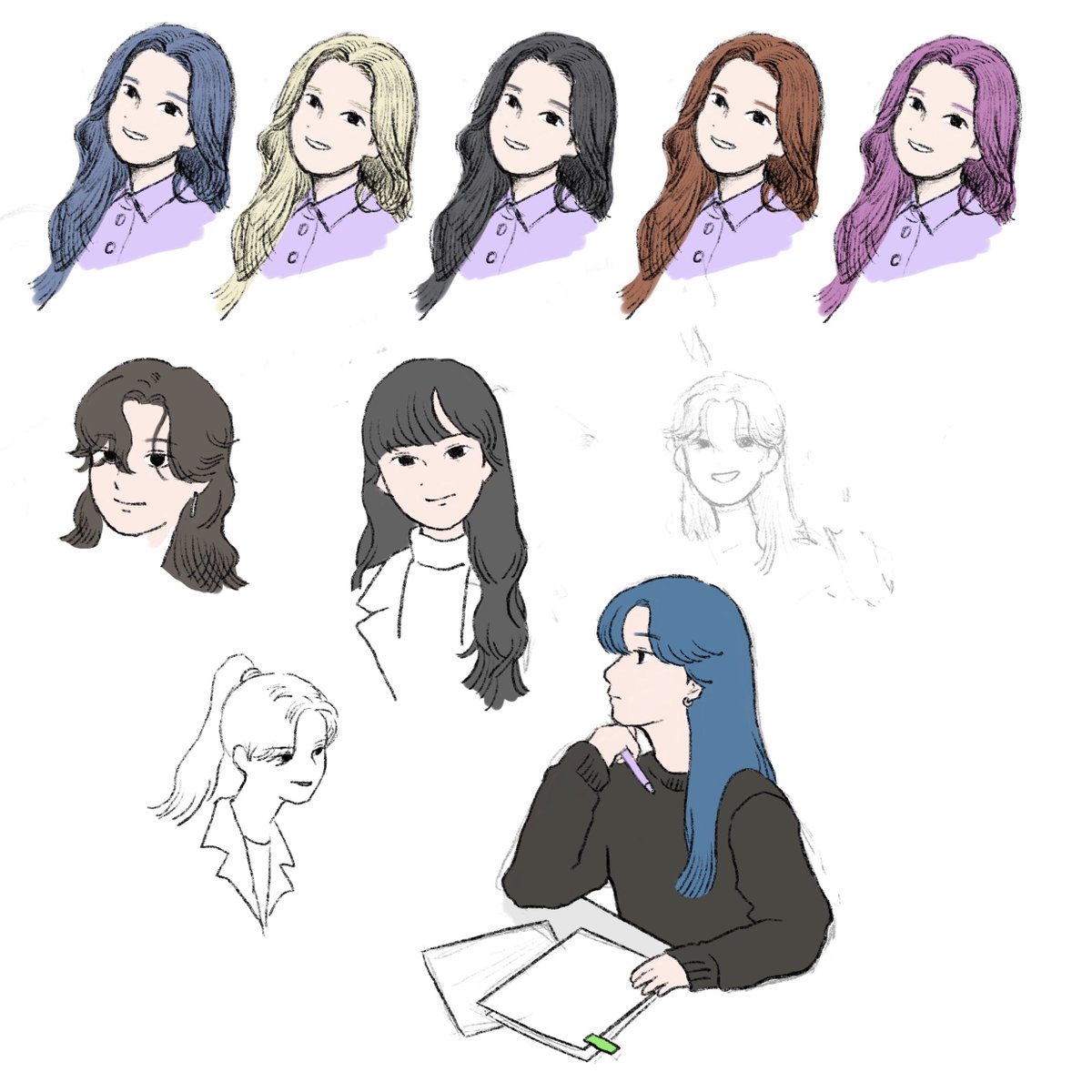 arama21664171's tweet photo. 供給がないから夜中にこんなもん描いてしまうんだ https://t.co/eMbSgjcjm4