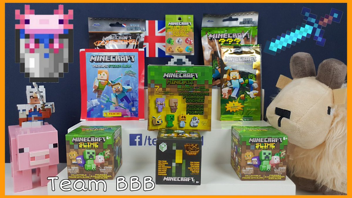 TeamBBB123's tweet photo. MINECRAFT MONDAYS!
https://t.co/oPiijgKv7m
Today its time for another MINECRAFT MONDAYS!
#MinecraftMondays #MinecraftMineKit #MinecraftCollectibles #Minecraft #MinecraftDungeons #MetalNanoFigs #tradingcards #Stickers #MineKit #Minecraftminekit @dungeonsgame @Minecraft https://t.co/5qj1pFJgZO