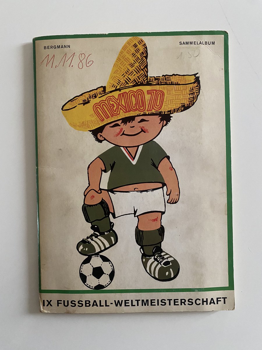simocorne's tweet photo. It’s Cover Monday! Today the beautiful cover of the Mexico 70’s Bergmann collection. #covermonday #gotgotneed #figurine #mexico70 https://t.co/tPYwRtJfnt
