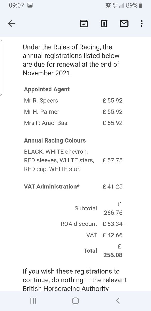 rob_speers's tweet photo. @BHAPressOffice A reminder that these annual renewal costs are out of date, not it touch with the real world and a disgrace. Owners costs are all ready too high,  Put everyone that works for you in to bat on a new levy deal and cut the hidden taxes on owners like bellow https://t.co/OjRrnBgQDO
