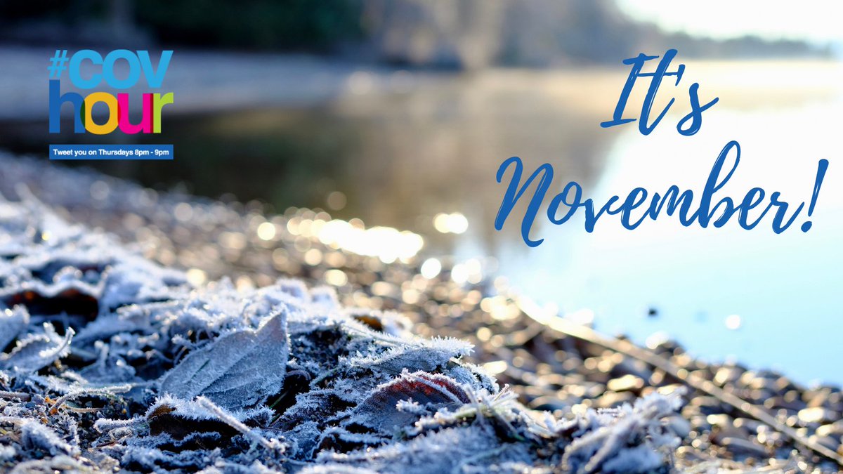 Pinch, punch first of the month! 
Make #networking one of your goals for November join #covhour on Thursdays 8-9 pm here on Twitter. 

#coventry #twitterhour #businesssupport #businessgrowth