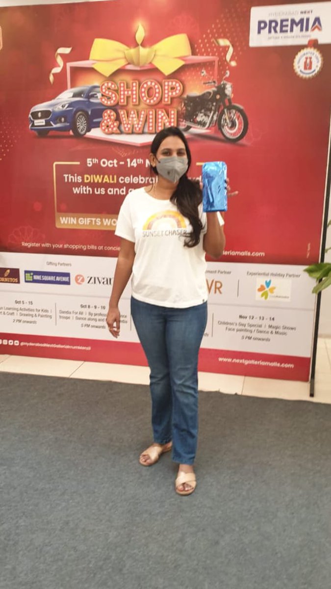 HydNext's tweet photo. There’s a sense of entertainment, excitement, and electricity, &amp; you wanna be at our mall, shopping for 1499 &amp; winning!

#nextpremiamall #irrummanzil #shopandwin #gifts #shopping #brands #participate #hurryup #festivalseason #celebration https://t.co/NiydqkPw8q