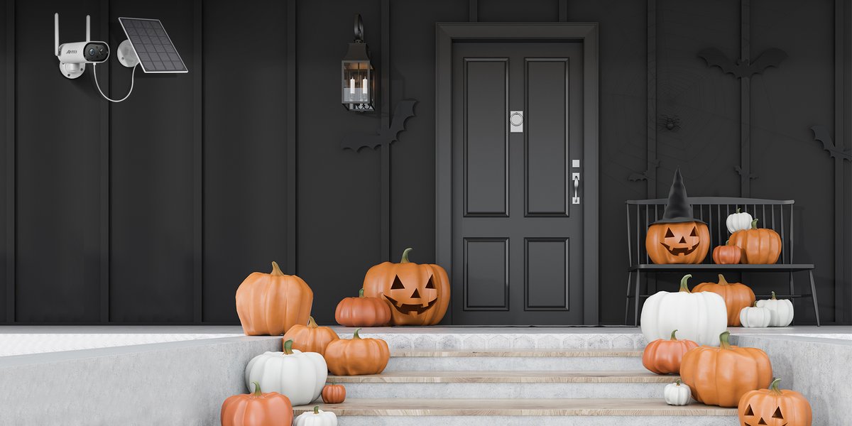 AnranTech's tweet photo. 👻NO TRICKS, JUST TREATS!🎃
Do you want to know who's at your door? Worry no more, get ANRAN  smart monitoring cameras to protect your home while you are away trick-or-treating in your neighborhood. 
BUY NOW:https://t.co/SoK8f9Iria https://t.co/pRg9wAZ2pD