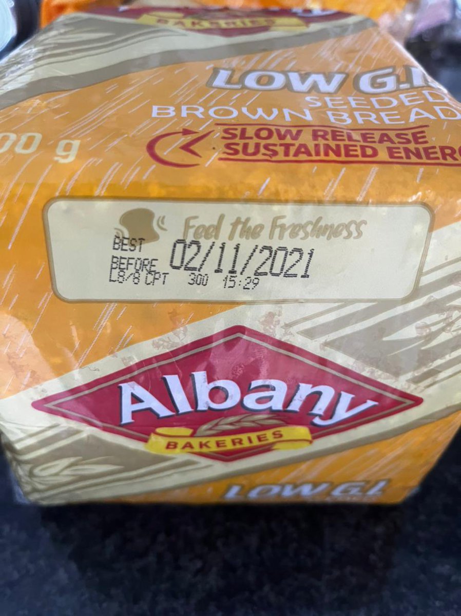 katieconrad's tweet photo. @Albany_Bakery @PicknPay bought this loaf of bread from Gardens Picnpay can someone please help me… need a new loaf https://t.co/bpF024LEjj