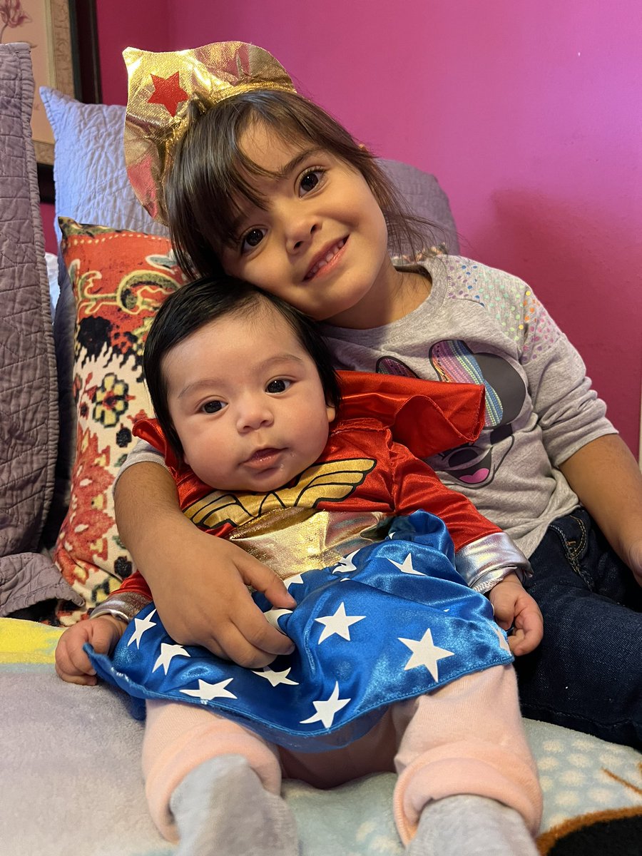 MariahSoria's tweet photo. “Now I live my life to limit and I love it. now I can breathe again baby now I can breath again” Ja and J.lo “I’m real”          and my two savings graces my wonder women ❤️❤️❤️❤️ #HappyHalloween2021 https://t.co/tJj30iHPPA