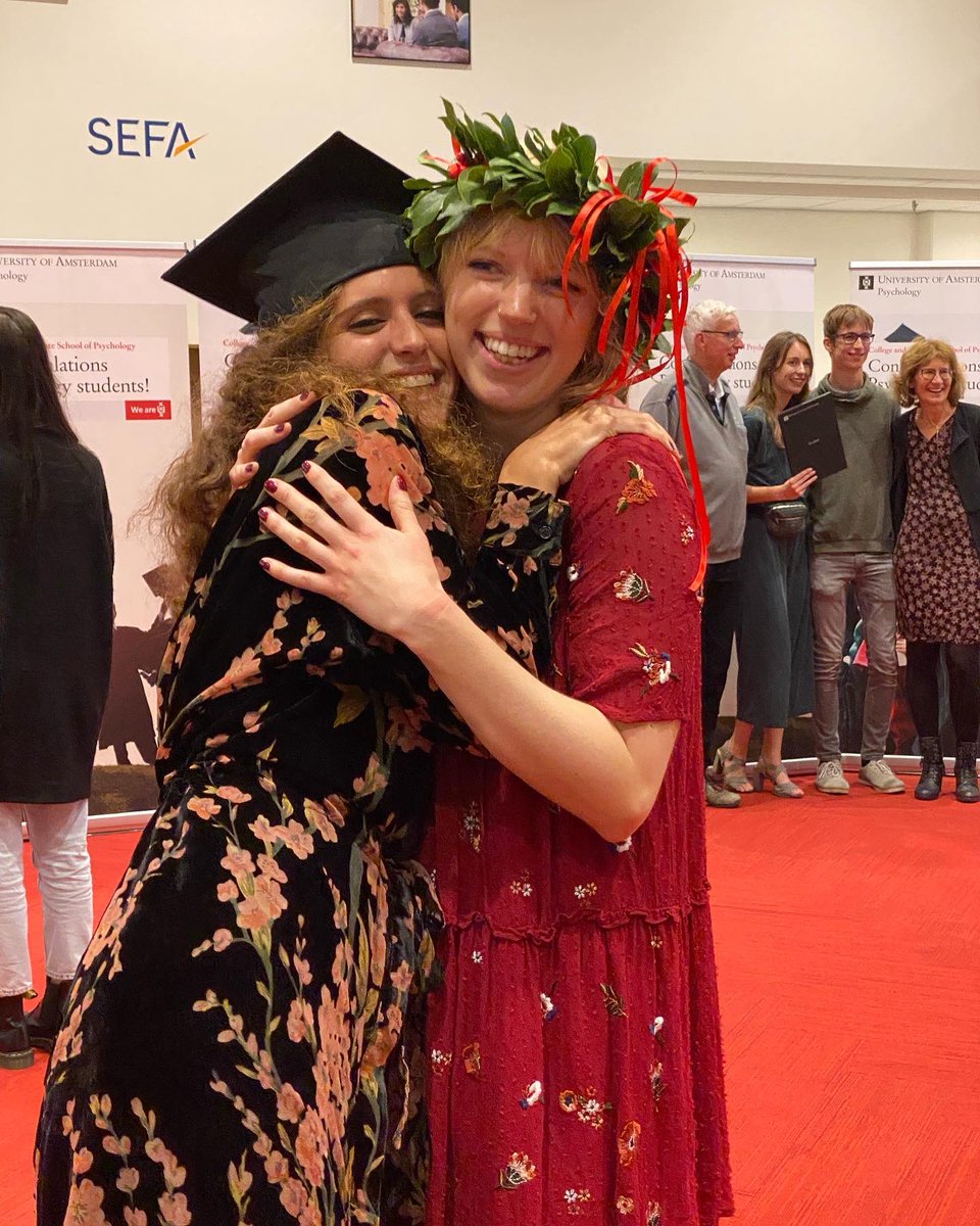 cardio28's tweet photo. This is one of the most #intense and significant moments in the life of a parent, the #graduation (with #honor and #merit) of their #daughter. Thanks to Benedetta for the result obtained. The first fundamental step of your future profession.#psicology #amsterdam #graduation #love https://t.co/UQEOsQ0vsf