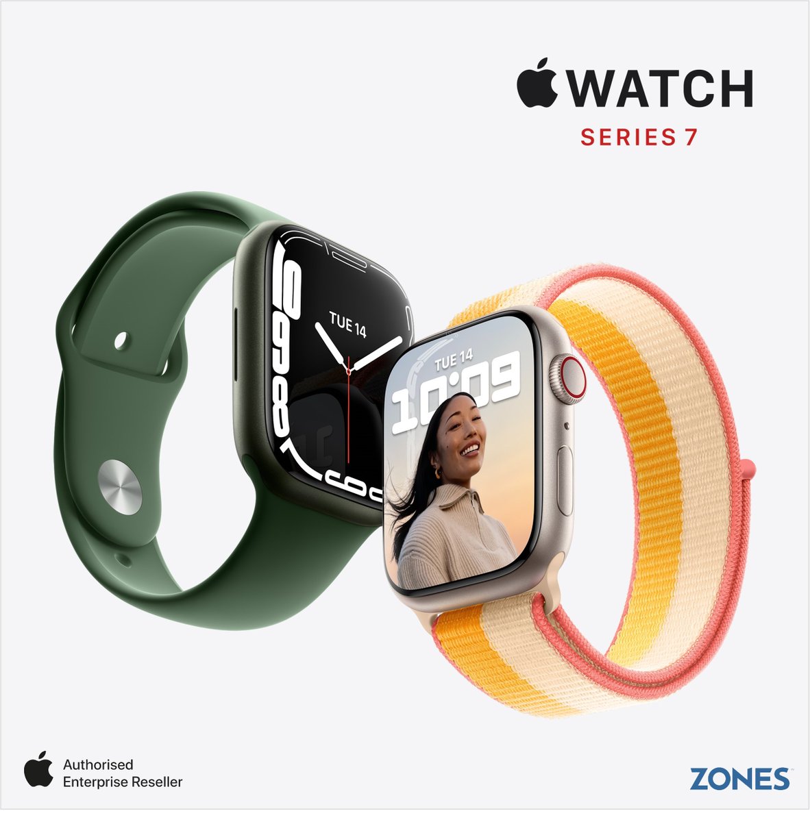 zones_india's tweet photo. Freedom to go without your phone.
Everything you need. Everywhere you go.
With cellular, @Apple Watch Series 7 keeps you connected to the people and things you care about, even when you don’t have your phone. Take calls and answer messages.
#ZonesIndia #Apple #iWatch7 https://t.co/09vWx2SE1n