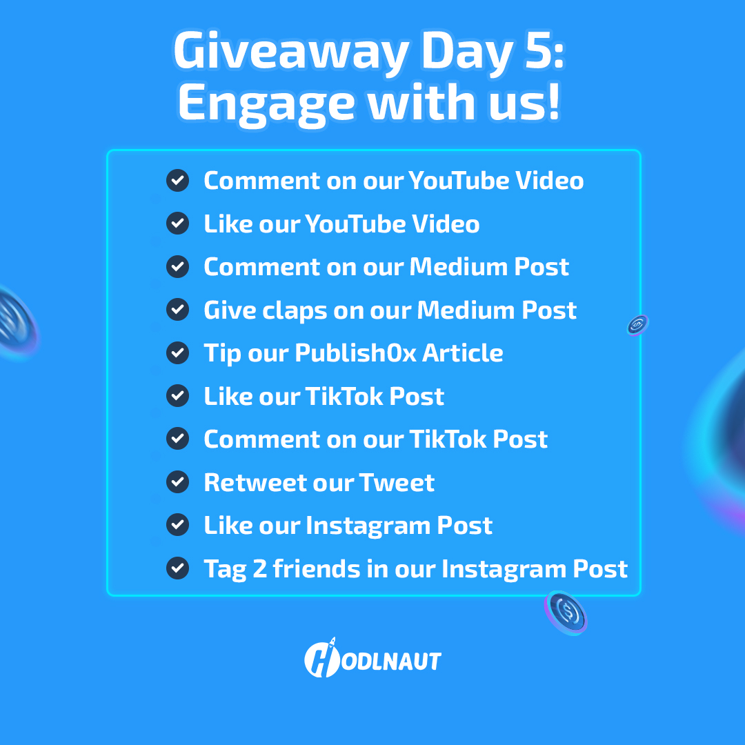 hodlnautdotcom's tweet photo. It's #HodlnautPayDay!

Weekends sure pass faster earning interest on your crypto passively with @hodlnautdotcom! 😉

We took a break yesterday for our giveaway, but we are back today with new activities to increase your chances of winning! Link below:
https://t.co/F2CGRLOxQM https://t.co/9udXApTmCV
