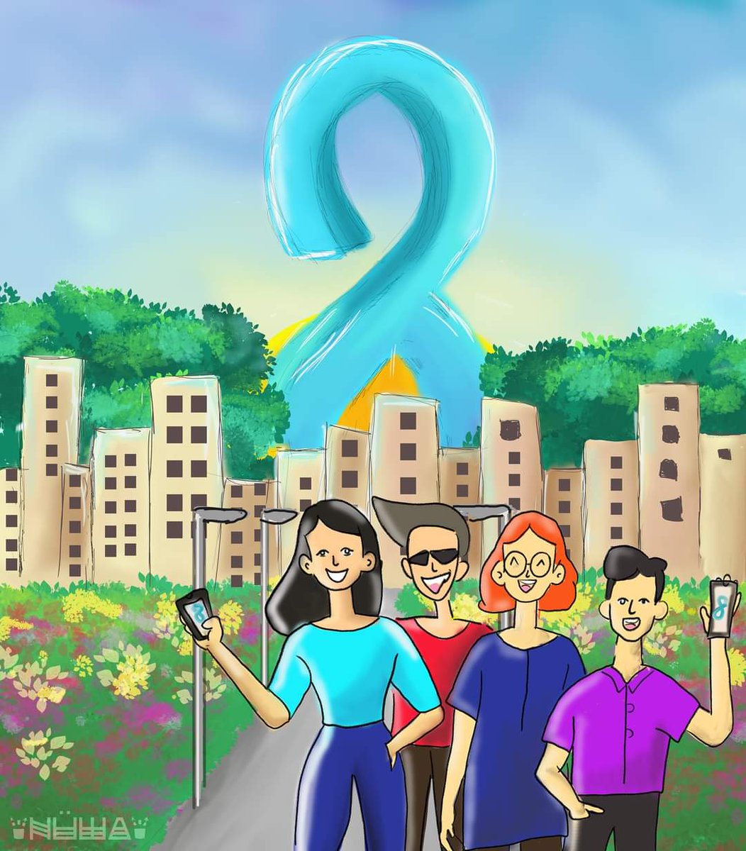 BontonConnect's tweet photo. Artists hit it off with our #bontonforequality mission this October, 2021! 

#art #WiFi #internetsharing #startup https://t.co/oVCIK0TngR