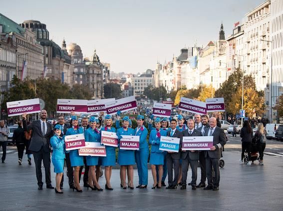 eurowings's tweet photo. We dit it! Our first flight to Bristol took off from our brandnew base @PragueAirport Airport 🇨🇿 and was welcomed warmly when returning.
We are looking forward to a successful journey together! https://t.co/ot1TmtsBpw