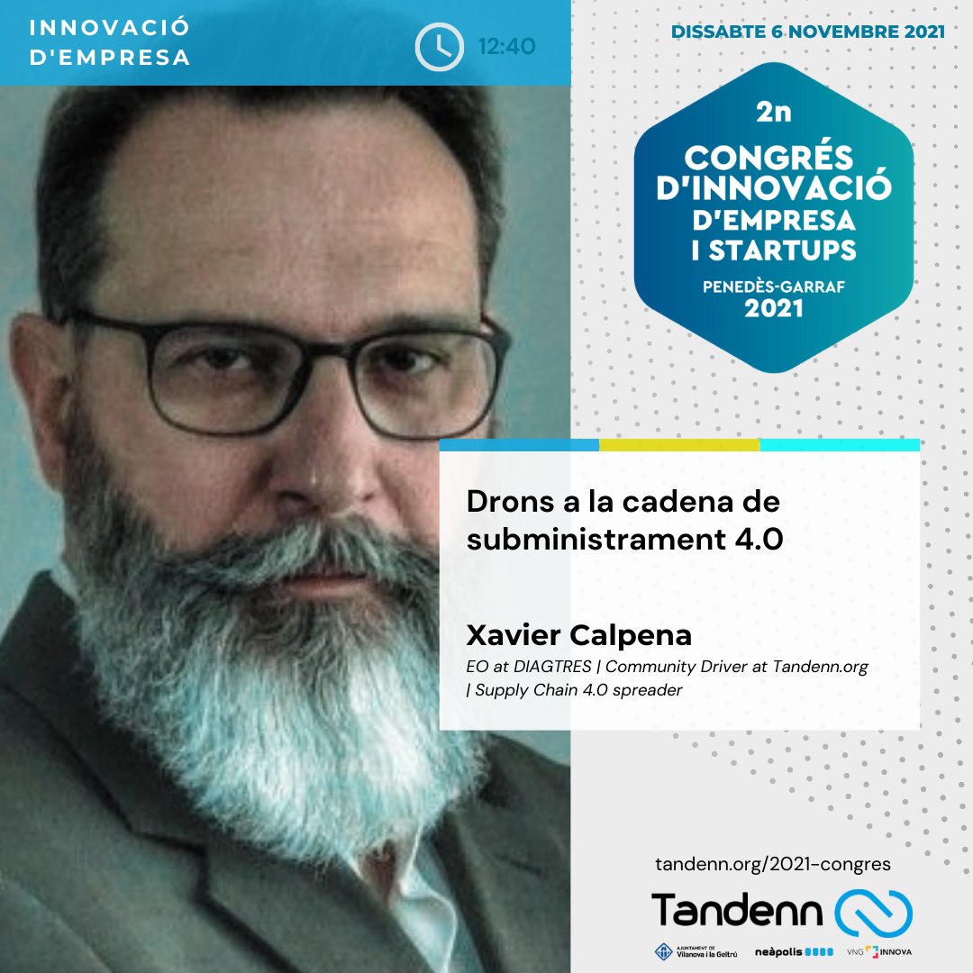 tandenn1's tweet photo. ๐ La tecnologia aplicada a les noves formes de treballar. Els drons s'incorporen a la cadena de subministrament 4.0 de les empreses.
โฏ๏ธ @_taktou domina aquestes tasques desde @diagtres i tambรฉ es el nostre #communitydriver
๐ La xerrada d'innovaciรณ i empresa a les 12:40 https://t.co/lM2Sjigg2T