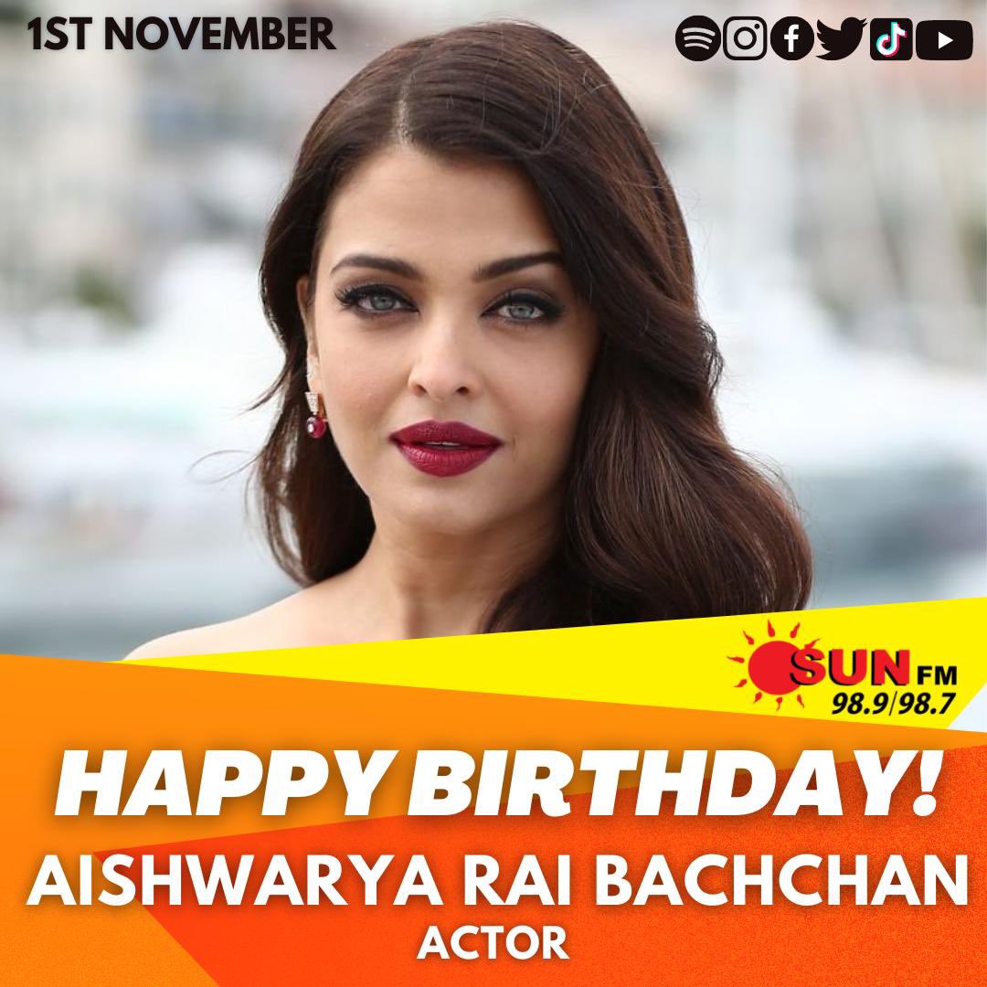 Happy Birthday to Aishwarya Rai Bachchan!      