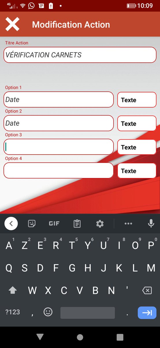 PDAgogie's tweet image. #ProfPrincipal création/modification et gestion du module "Actions Diverses". Module en 4 points paramétrables : coche, texte,numérique. #MaVieDeProf