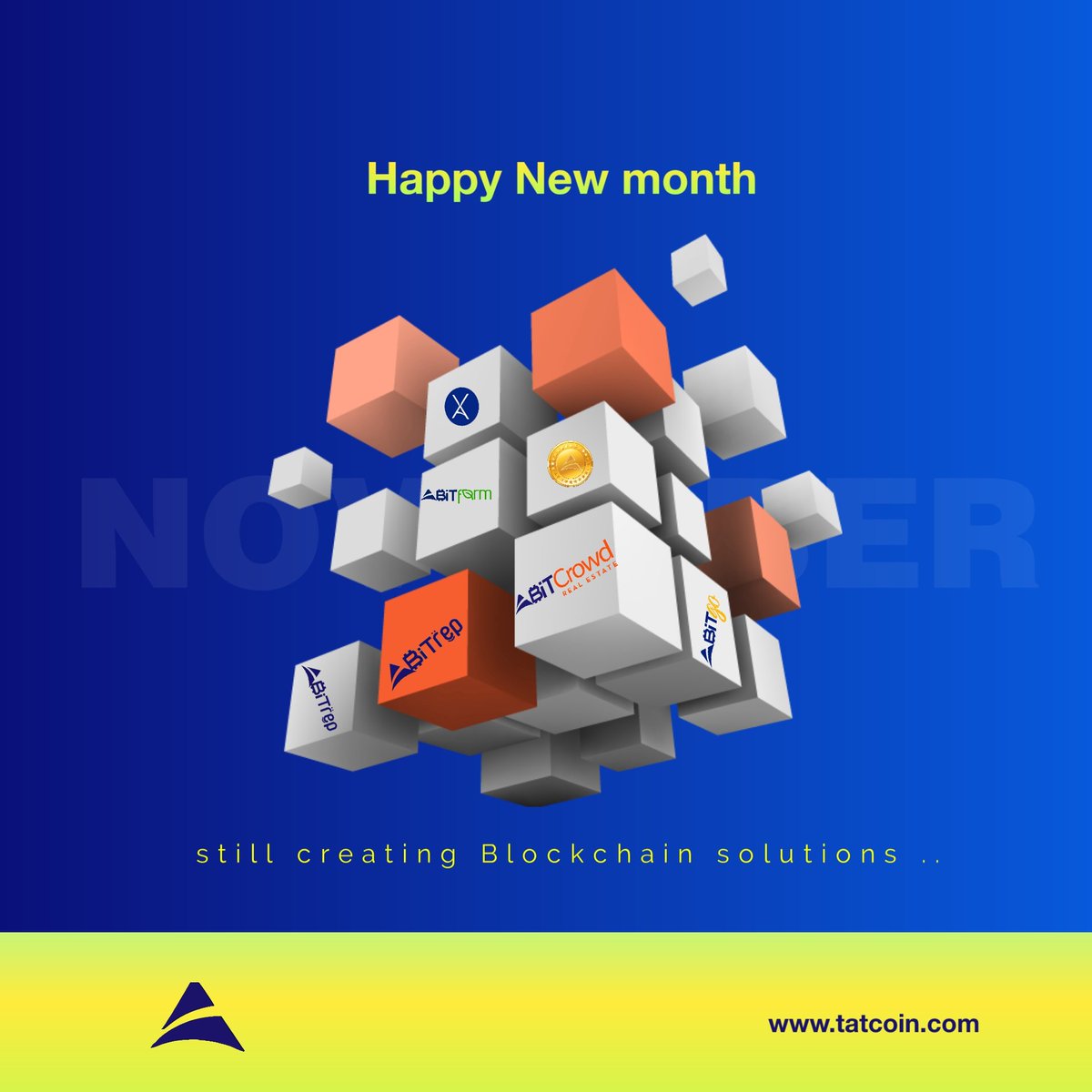abitreps's tweet photo. Happy New Month ABiTReps 🎉🎉🎉
Let the goal for this month be to spread the word about Tatcoin and all its use cases.
We are excited about November.
Big announcement coming up soon ‼️
#ambassadors #abitreps #abitnetwork #tatcoin🚀🚀🚀 #announcement https://t.co/Tb82lJG0ea