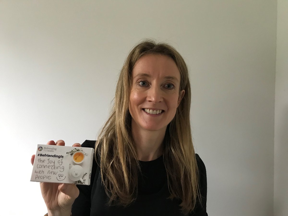 ClaireSTrit's tweet photo. This is my #BefriendingIs ... the joy of connecting with new people :-) @befriendingnet @mencap_charity https://t.co/Iq5PyM1otQ
