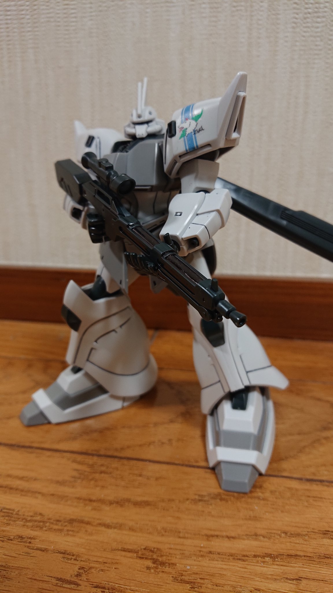 ﾃﾞｭｵ ﾏｯｸｽｳｪﾙ ガンプラ 本日はシン マツナガ専用ゲルググjを作りました モノアイが小さくて見えないな T Co Tuxjqzbcrh Twitter