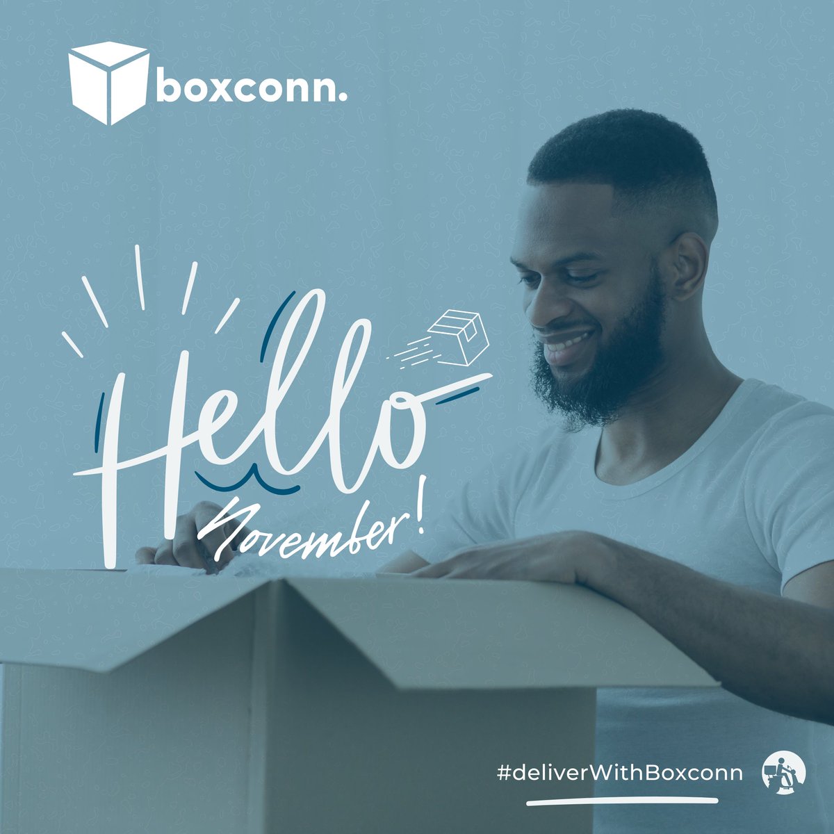 boxconn's tweet photo. It's a brand new month! #deliverWithBoxconn https://t.co/Yd1ZiXhkdS