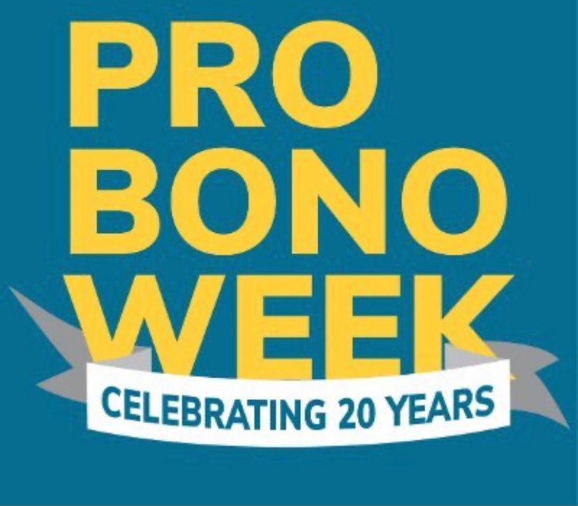 This week is #ProBonoWeek and we are celebrating and promoting the work of lawyers around the world who have offered free legal advice for the last 20 years!