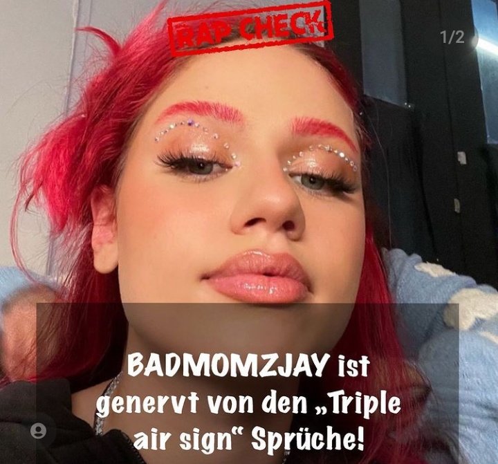 daims00n's tweet photo. Nein Badmomzjay, WIR sind genervt von DEINEN Triple air sign Sprüchen https://t.co/n1wPgT2PDs