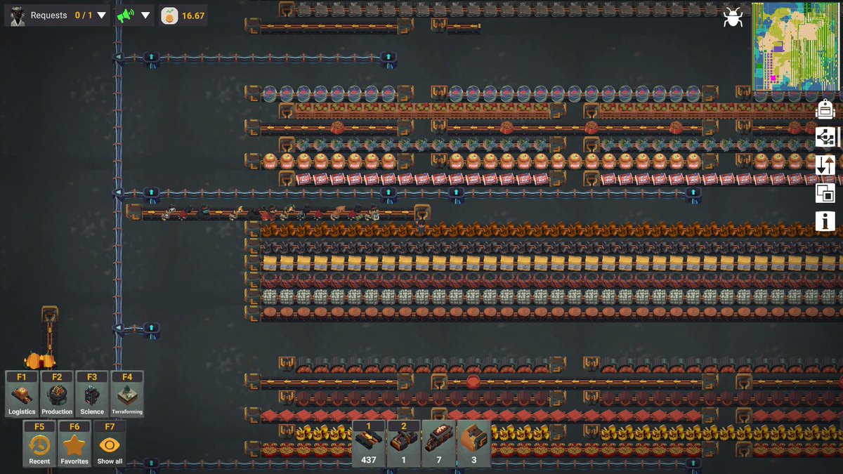 This week we're figuring out paid ads mechanics, which allows you to waste money on bringing more fat cats to your #LearningFactory 😻 While we're at it, check out this crazy factory by our community engineer Jiiniasu #indiegame #gamedev #catsoftwitter #motivationmonday