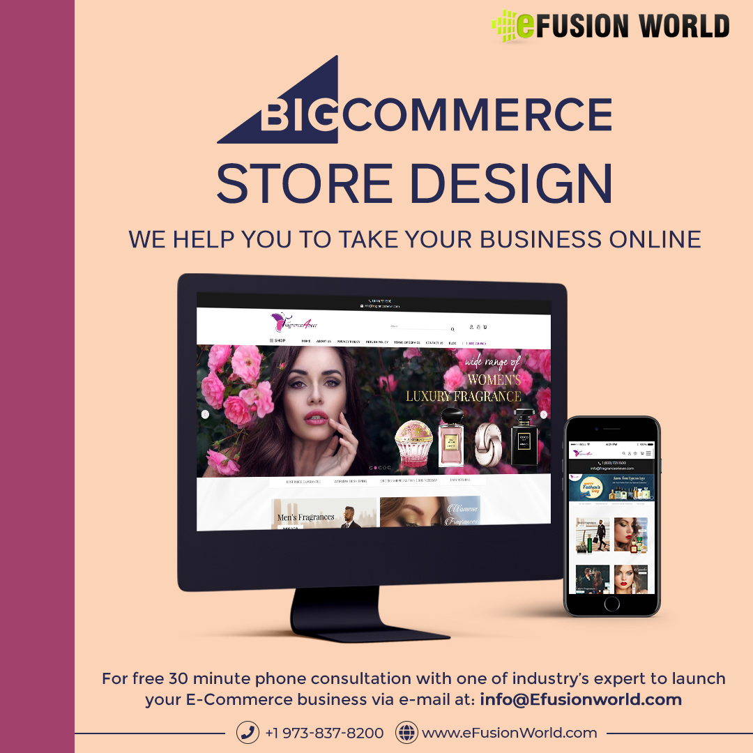 efusionworld's tweet photo. BigCommerce Store
We Help You To Take Your Business Online
For FREE 30 minute phone consultation with one of industry’s expert to launch your E-Commerce business via e-mail at info@efusionworld.com.
Call : (+1) 973-837-8200
Visit : https://t.co/KPPCNfhxW5 https://t.co/5zoj184QTQ