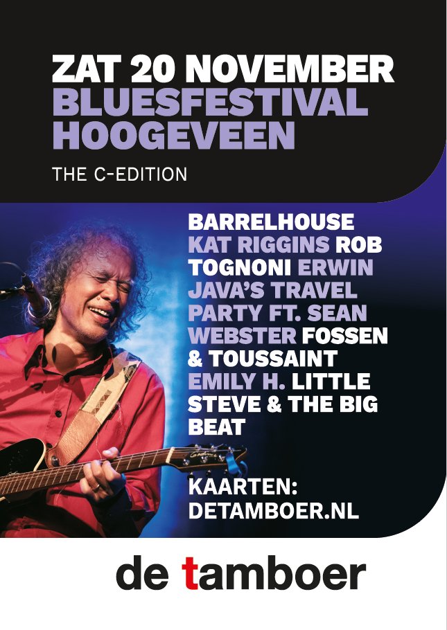 DeTamboer's tweet image. #𝐋𝐈𝐍𝐄𝐔𝐏 𝐂𝐎𝐌𝐏𝐋𝐄𝐄𝐓 | De laatste #acts voor het 𝐈𝐫𝐢𝐬𝐡 𝐅𝐞𝐬𝐭𝐢𝐯𝐚𝐥 op 19 november en 𝐁𝐥𝐮𝐞𝐬𝐟𝐞𝐬𝐭𝐢𝐯𝐚𝐥 𝐇𝐨𝐨𝐠𝐞𝐯𝐞𝐞𝐧 op 20 november zijn #bevestigd. 

Nu kaarten bestellen? Kijk dan snel op onze website 👉 detamboer.nl/programma?genr…