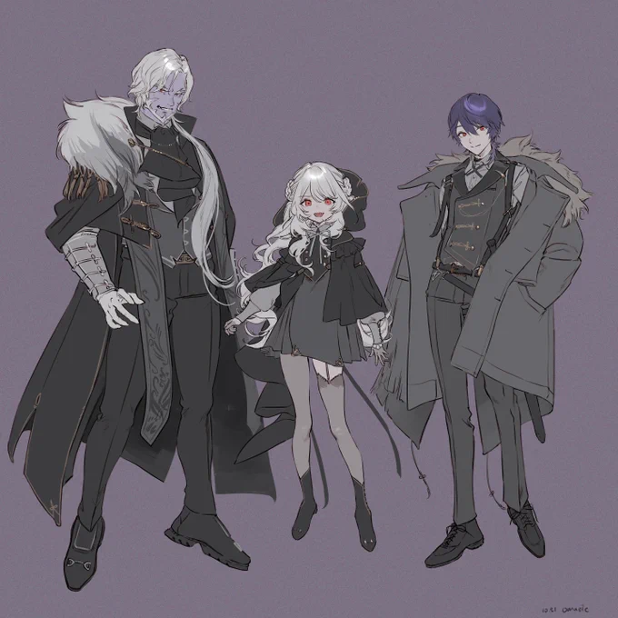 イラストでお手伝いさせていただきました🐺
#ヴァンパイア集会で会いましょう 