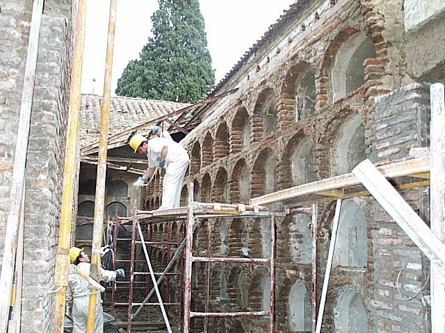 emvsmadrid's tweet photo. ¿Sabías que la #EMVS realizó una importante rehabilitación de los Patios Claustrales del Sacramental de San Isidro? Fue inaugurado en 1811, y comprende el patio de San Pedro, el de San Andrés y el de San Isidro. #40emvs @MADRID https://t.co/V1rDiR0eXR