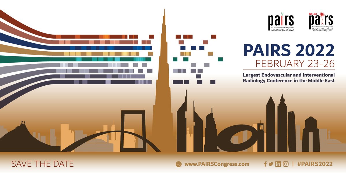 📢Congratulations to all awardees of the AJIR scholarship to attend #PAIRS2022 👏17 authors qualify for full scholarship including free registration/accommodation for the entire meeting in addition to $300 cash upon attending the meeting 📆See you all at #PAIRS2022 in Dubai