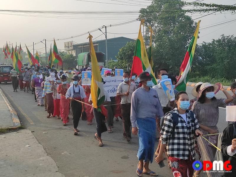 EithinzarMM's tweet photo. There is no Myanmar Military , only a terrorist organization https://t.co/nMCguqPWC3