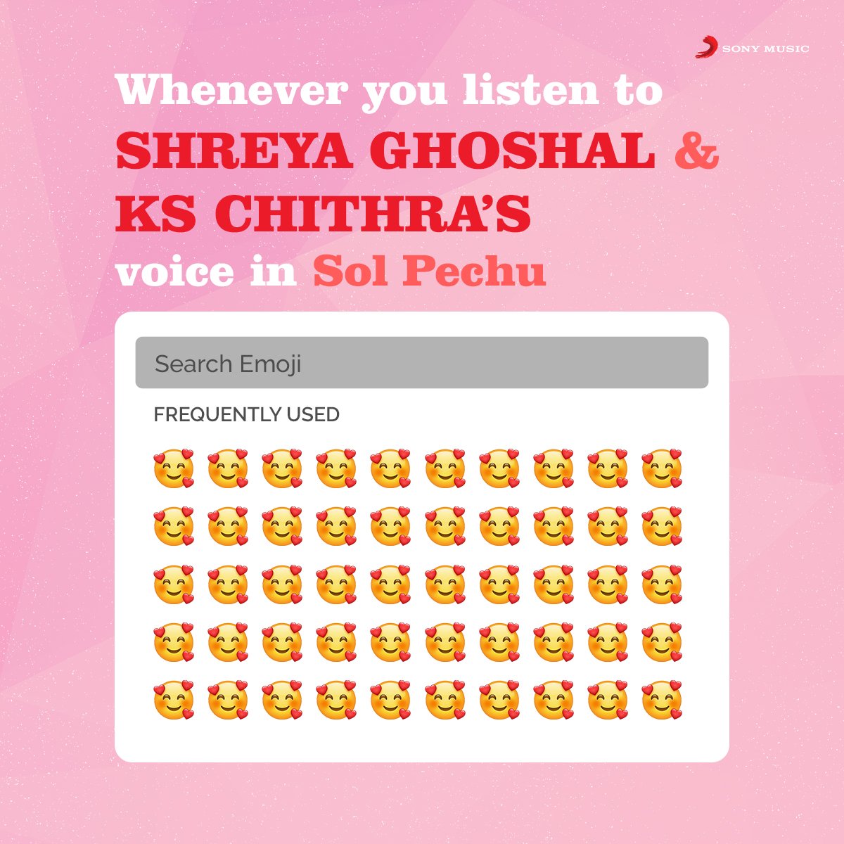 SonyMusicSouth's tweet photo. The beautiful blend of two mellifluous voices in one song! ♥️🌸
#SolPechu ➡️ https://t.co/z8SYBLJY2G https://t.co/SY22kV3cQc