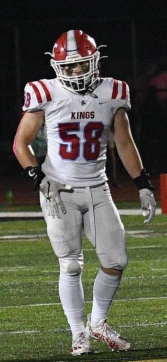KFBknights's tweet photo. Congrats Defensive End/OLB @hunterjones2023 for being selected 1st team ALL ECC!  

#ArmorUp https://t.co/I6StcUe9wJ