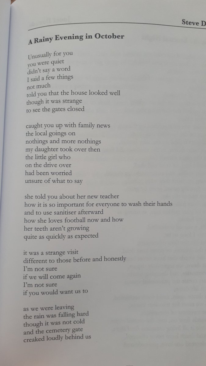SteverinoD's tweet photo. This is a poem that was published in the 2021 edition of The Freshwater Review. I hope you like it and thanks very much for reading. :) https://t.co/QyQQgiF5eM