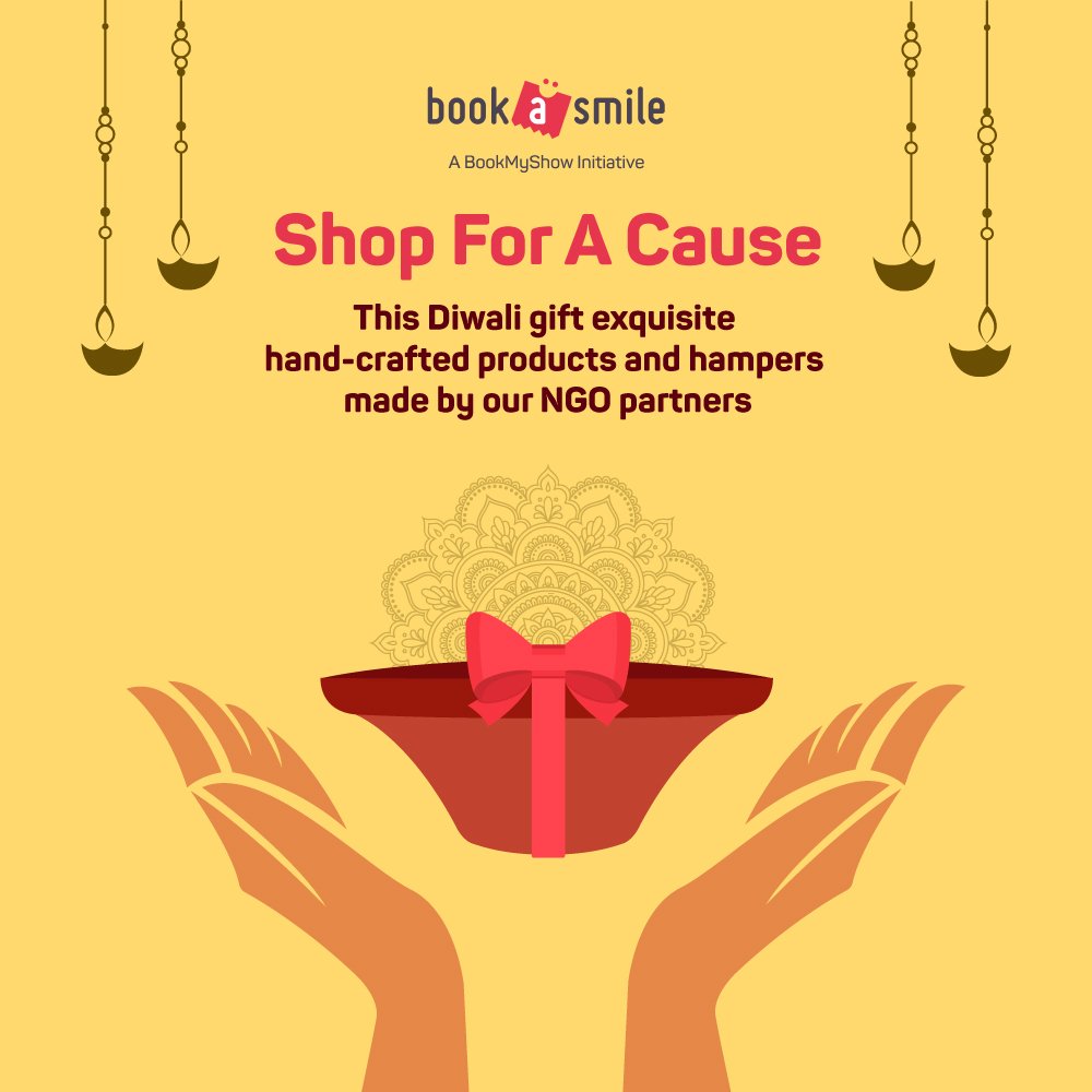 This Diwali, Light up a Life!

This festive season select gifts for your loved ones from an exquisite collection of hand-crafted products &amp; gift hampers for your loved ones specially curated by our NGO beneficiaries
Buy now!
in.bookmyshow.com/special/shop-f…
