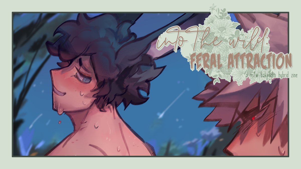 woof n bun 😏
preview of my nsfw piece for <a href="/IntoTheWildBkDk/">Into The Wild: A BkDk/DkBk Zine</a>'s feral attraction, available on nov. 6!