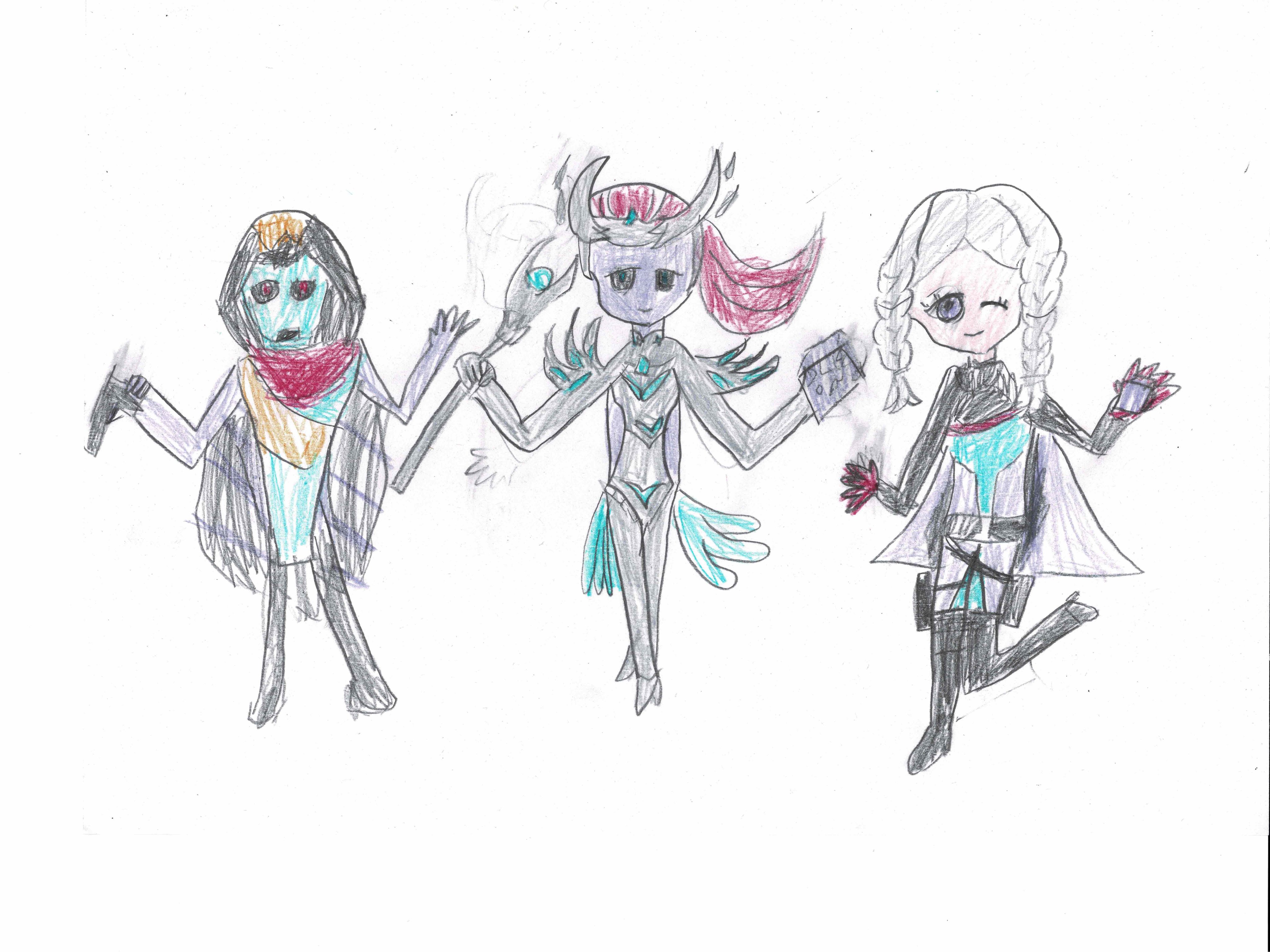 カービィちゃん キューブクイーンとトーリンをかいたよ Fortniteart Fortnitecubed フォートナイトイラスト イラスト T Co Cpuixbyi7r Twitter