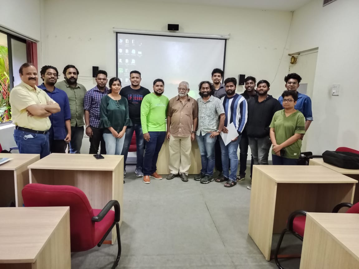 lvprasadcollege's tweet image. 3 Days Workshop on Script Writing was conducted by Mr. Arun Bose at LVPA, Trivandrum from 29th to 31st Oct 2021.
#workshop #scriptwriting #scriptwritingworkshop #scriptwritingclass #arunbose #director #writer #producer #editor #luca #StudioBinder #FinalDraft #Celtx #WriterDuet