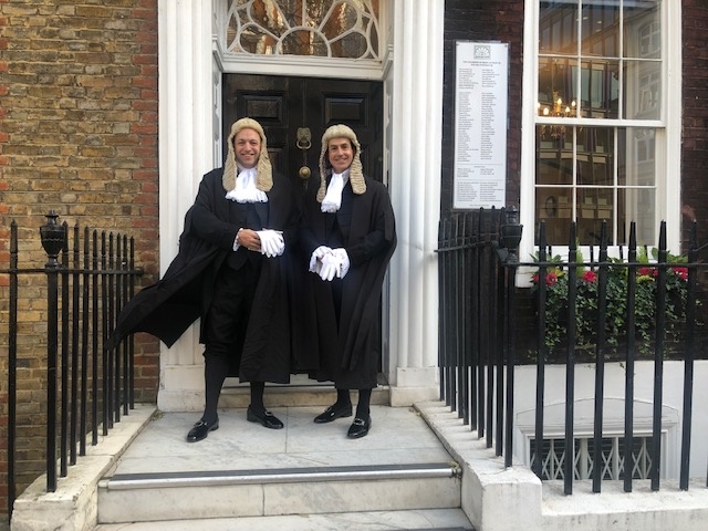 Many congratulations to Allan Compton QC and Simon Baker QC who are being sworn in at Westminster Hall today. #silksday #QC