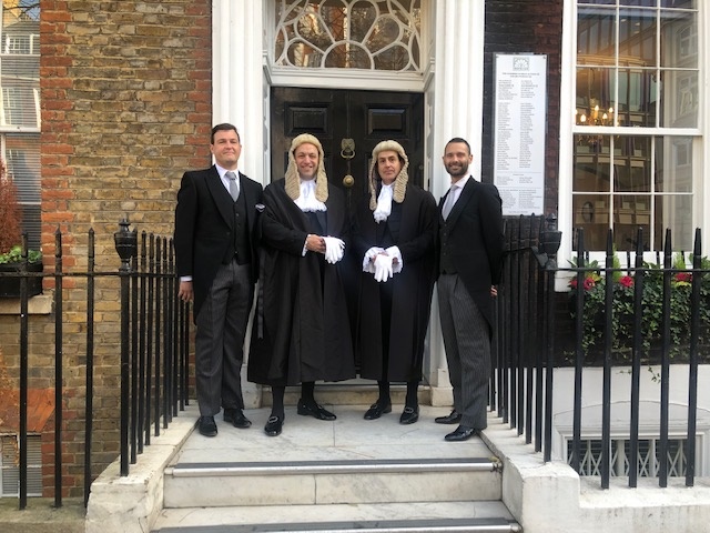 2BedfordRow's tweet photo. Many congratulations to Allan Compton QC and Simon Baker QC who are being sworn in at Westminster Hall today.  #silksday #QC https://t.co/0fJmBhAweu