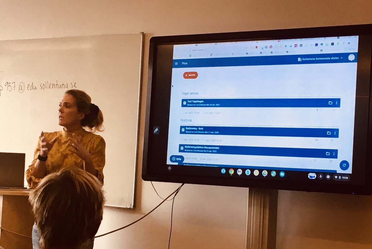 Utbildning av ChromeEx av @SOLisaEriksson för åk 4-9 <a href="/Tegelhagen/">Tegelhagens skola</a>