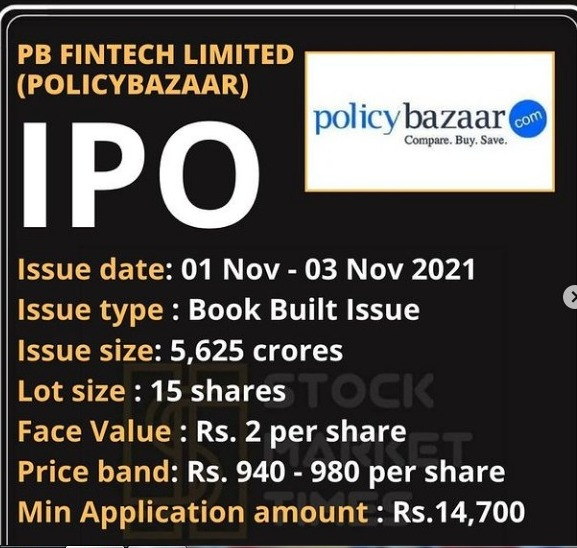 sapna4sure's tweet image. #IPO 
#PolicybazaarIPO