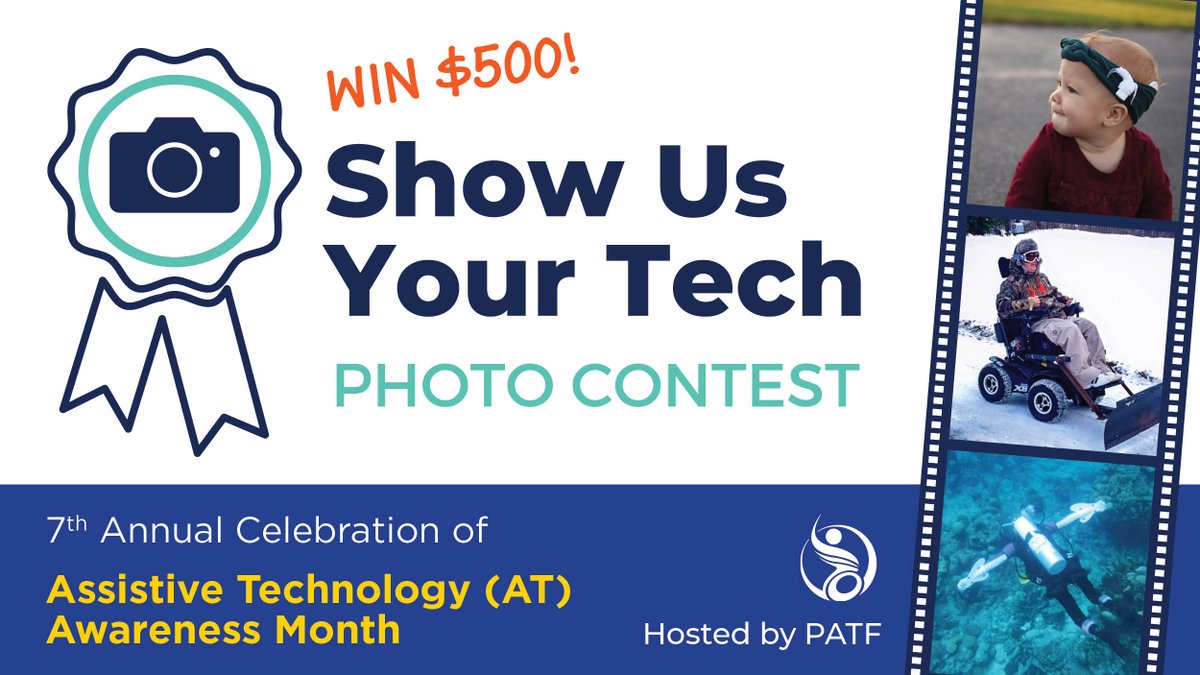 PennsylvaniaATF's tweet photo. It's here! November is #AssistiveTechnology Awareness Month in PA, and to celebrate, we're hosting our 7th Annual AT Photo Contest, #ShowUsYourTech. Share a photo and caption demonstrating how AT makes a difference in your life and enter to win $500! https://t.co/hH0viOBQC2 https://t.co/wm7lojenLL